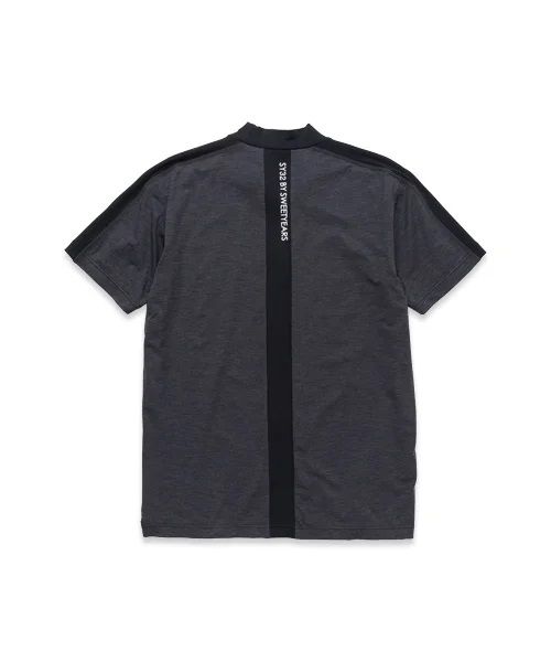 LOMELLINA FANTASIA GRADATION PT MOCK | Tシャツ | ブラック | メンズ | ゴルフウェア