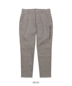 STRETCH SYG WOVEN JQ LONG PANTS | ロングパンツ | ベージュ | メンズ | ゴルフウェア