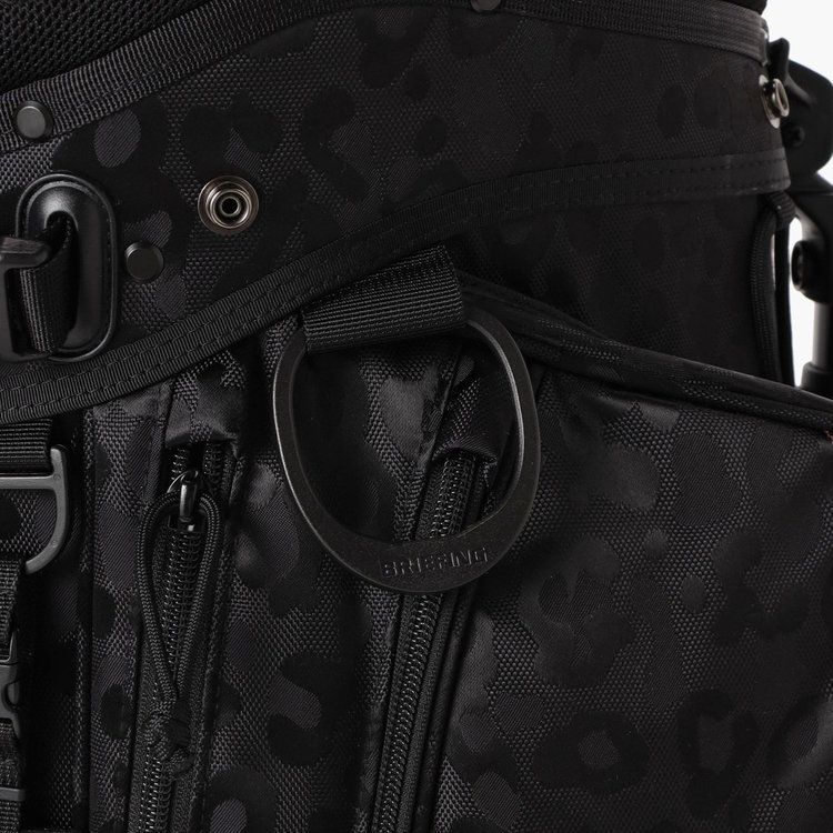 CR-4 #03 LEOPARD JQ | キャディバッグ | ブラック | ユニセックス | ゴルフ