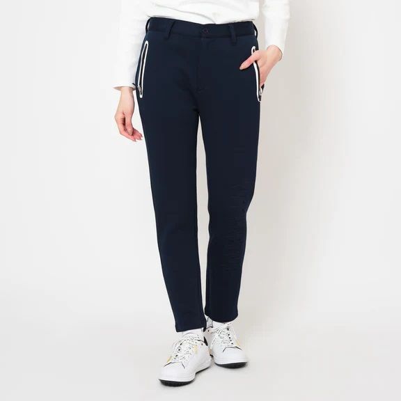 LX EMB PANTS | ロングパンツ | ネイビー | レディース | ゴルフウェア