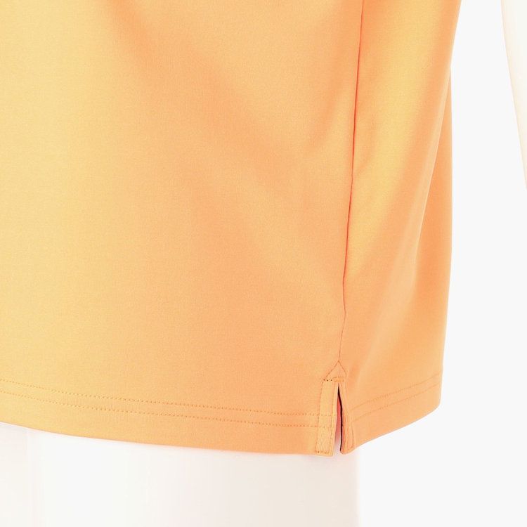 MENS SLEEVE LOGO HIGH NECK RELAXED FIT | ハイネックシャツ | オレンジ | メンズ | ゴルフウェア