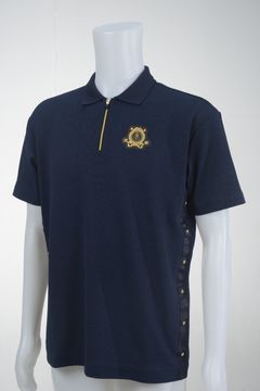 Prince Stud Polo | ポロシャツ | ネイビー | メンズ | ゴルフウェア