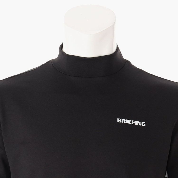 定価19800円【新品】メンズXL ブリーフィング サイドロゴハイネックシャツ MEN'S NECK LOGO HIGHNECK （リラックスフィット）（メンズ