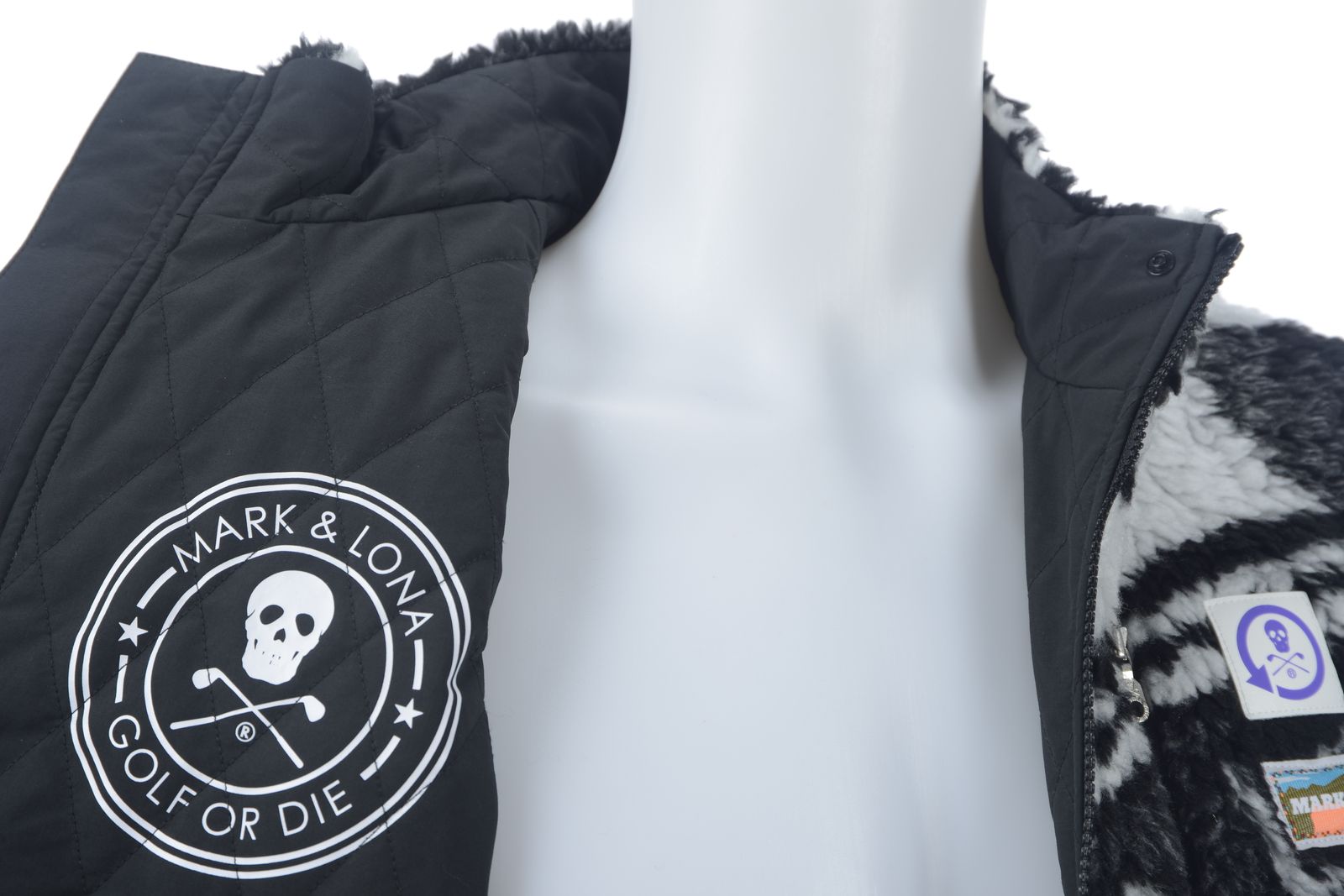 Massive Reversible Vest | ベスト | リバーシブル | ブラック | メンズ | ゴルフウェア
