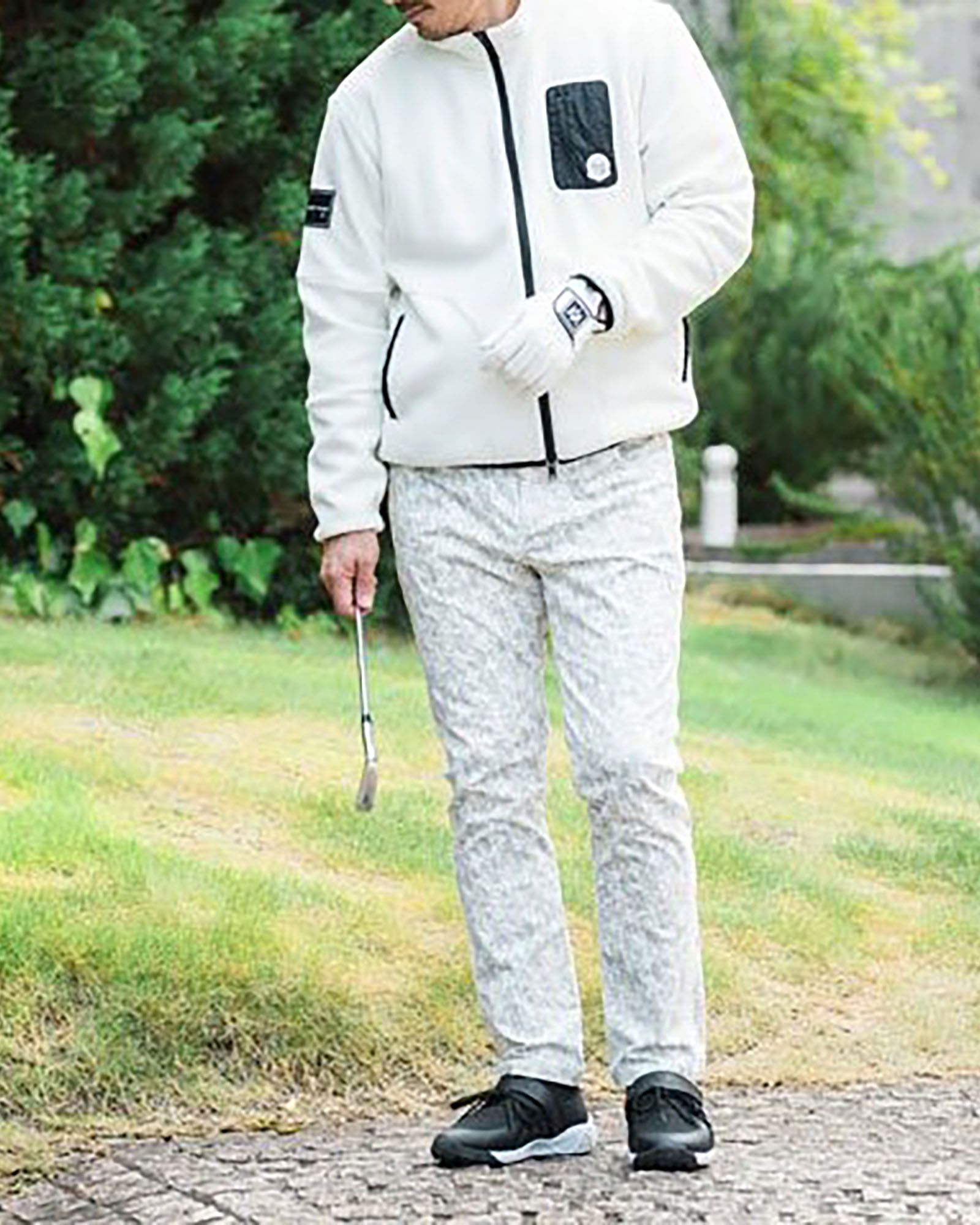 POLARTEC BOA ZIP UP JK | ジャケット | ホワイト | メンズ | ゴルフウェア