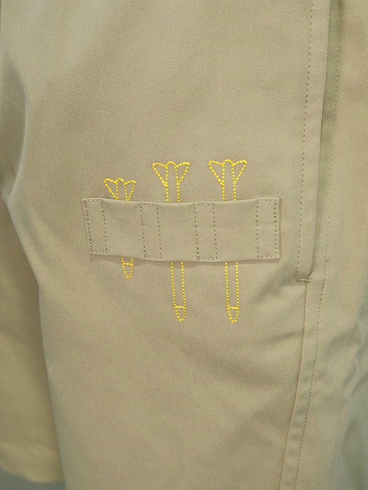 Quadra Performance Twill Golf Shorts | ショートパンツ | ベージュ | メンズ | ゴルフウェア