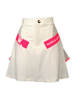 Pave Frilled Back Skirt | スカート | ホワイト | レディース | ゴルフウェア