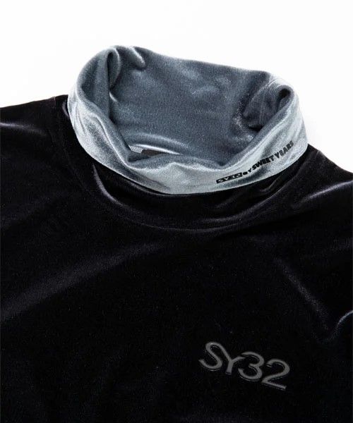CARVICO VELOR HIGH NECK SHIRTS | ハイネックシャツ | Tシャツ | グレー | メンズ | ゴルフウェア