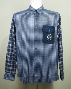 起毛長袖シャツ | シャツ | ネイビー | メンズ  |