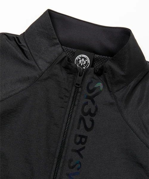 STRETCH HIGH GAUGE WIND JACKET | ブルゾン | ブラック | メンズ | ゴルフウェア