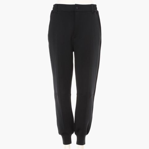 3D LOGO CREASED WIDE JOGGER PANTS | ロングパンツ | ブラック | レディース | ゴルフウェア