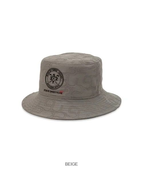 GRAPHIC BUCKET HAT | ハット | ベージュ | ユニセックス | ゴルフ