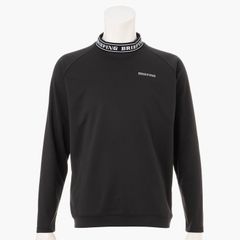 MEN’S NECK LOGO LS HIGHNECK（リラックスフィット） | Tシャツ | ブラック | メンズ | ゴルフウェア