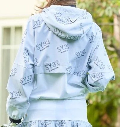 STRETCH GRAPHIC COMBI JACKET | ブルゾン | ホワイト | レディース | ゴルフウェア