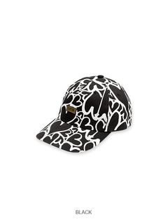GRAPHIC CAP | キャップ | ブラック | ホワイト | ユニセックス | ゴルフウェア