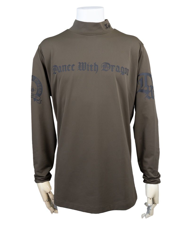 COCOTY ECO天竺モック | モックネックシャツ | カーキ | メンズ | ゴルフウェア