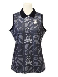 FLOG Collar Polo | ポロシャツ | ブラック | レディース | ゴルフウェア