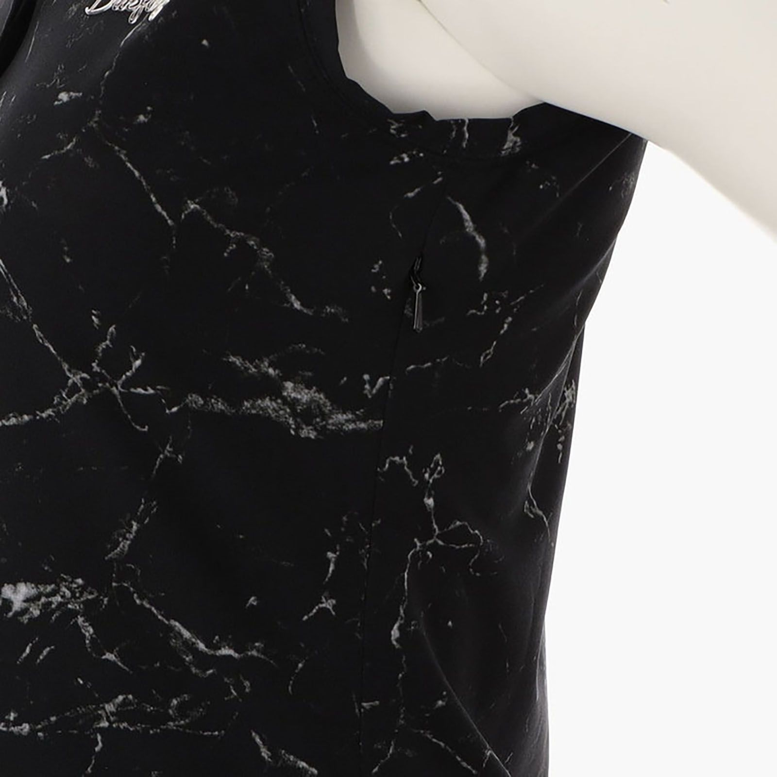 WOMENS TIE DYE NO SLEEVE ONE PIECE | ワンピース | タイダイ柄 | ブラック | レディース | ゴルフウェア