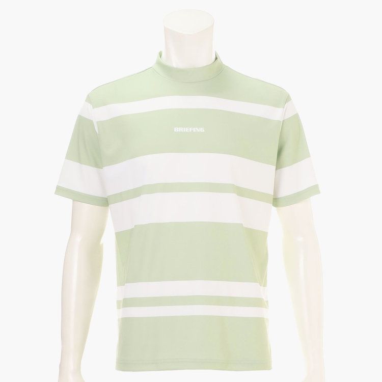 MEN’S PANEL STRIPE HIGHNECK（リラックスフィット） | ハイネックシャツ | サージグリーン | メンズ | ゴルフウェア