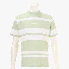 MEN’S PANEL STRIPE HIGHNECK（リラックスフィット） | ハイネックシャツ | サージグリーン | メンズ | ゴルフウェア