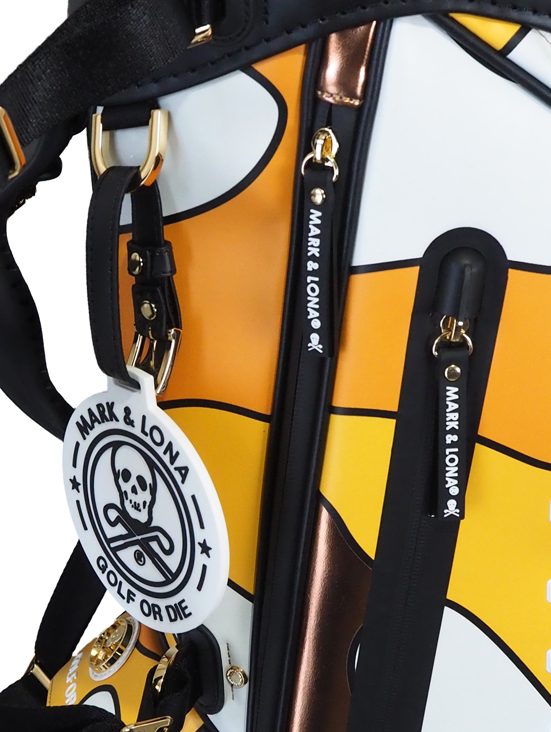 MILO Stand Golf Bag | キャディバッグ | オレンジ | ユニセックス | ゴルフ