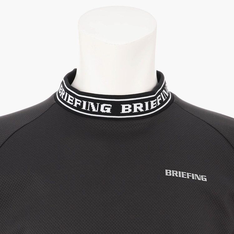 MEN’S NECK LOGO LS HIGHNECK（リラックスフィット） | Tシャツ | ブラック | メンズ | ゴルフウェア