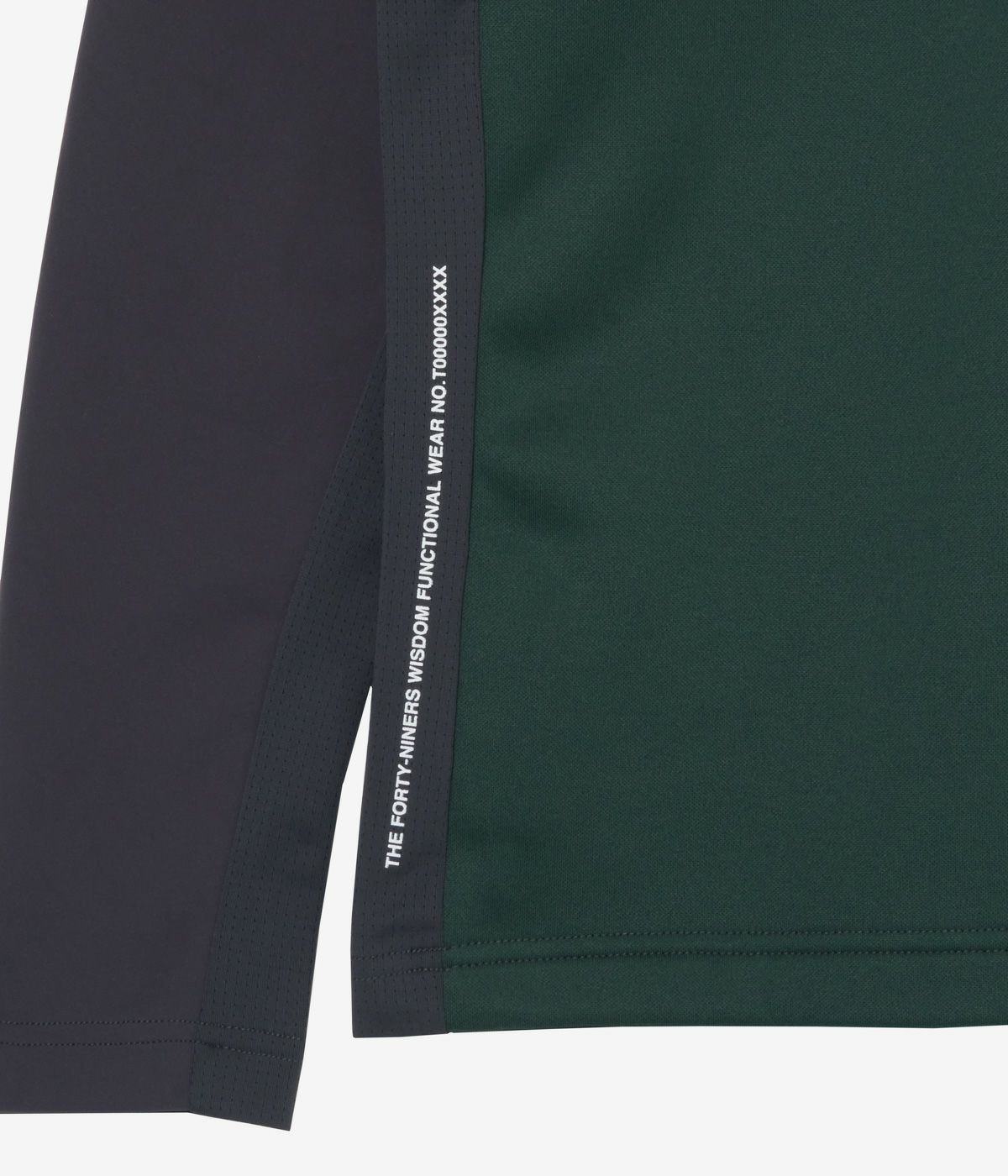 WARM MOCKNECK L/S T | モックネックシャツ | チャコール×グリーン | メンズ | ゴルフウェア