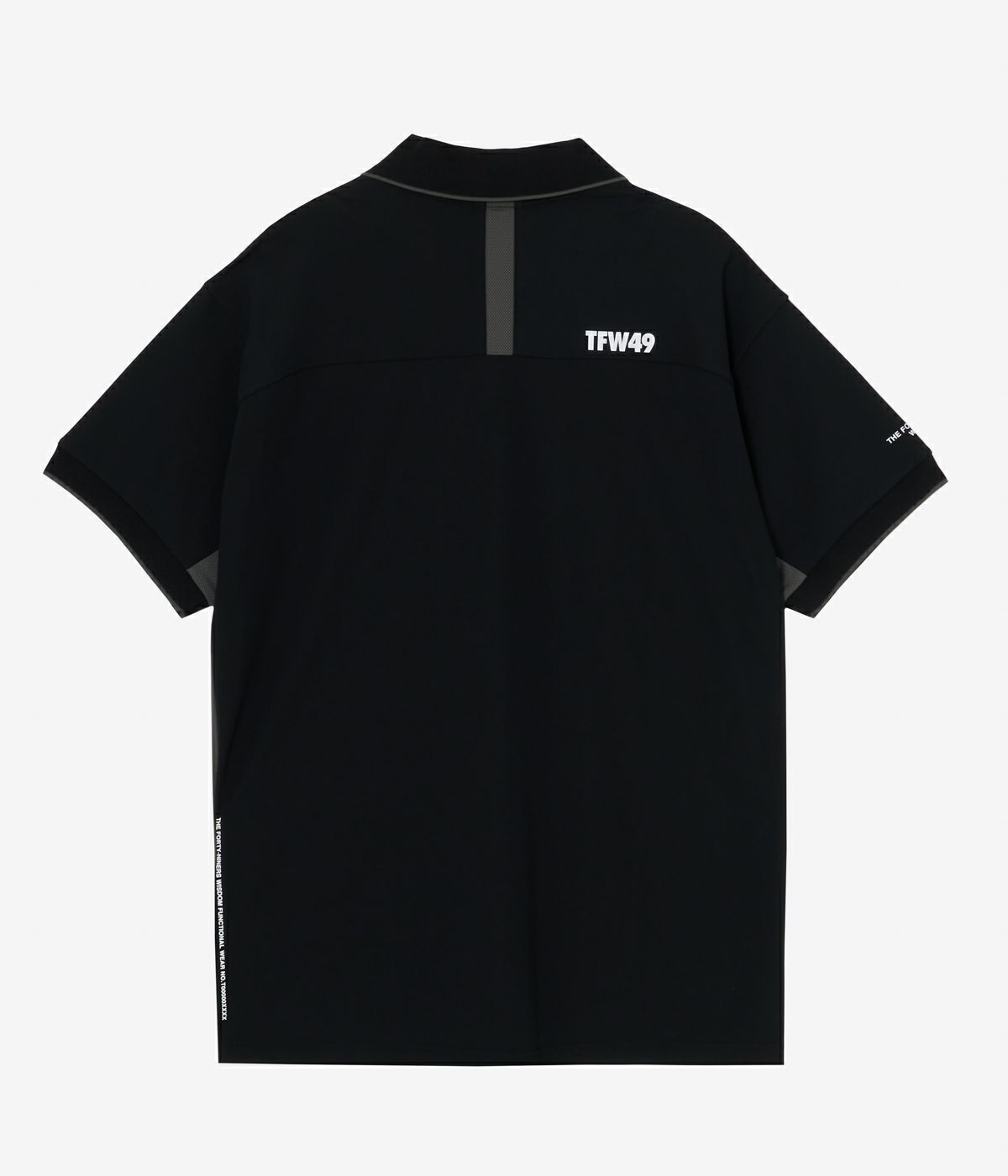 BACK MESH SKIPPER POLO | ポロシャツ | ブラック | メンズ | ゴルフウェア