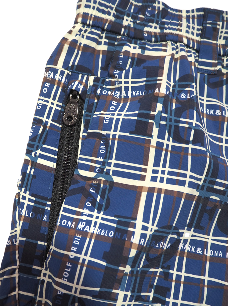 【木村拓哉さん着用】BACK SPIN LINED SHORTS | ショートパンツ | ブルー | メンズ | ゴルフウェア
