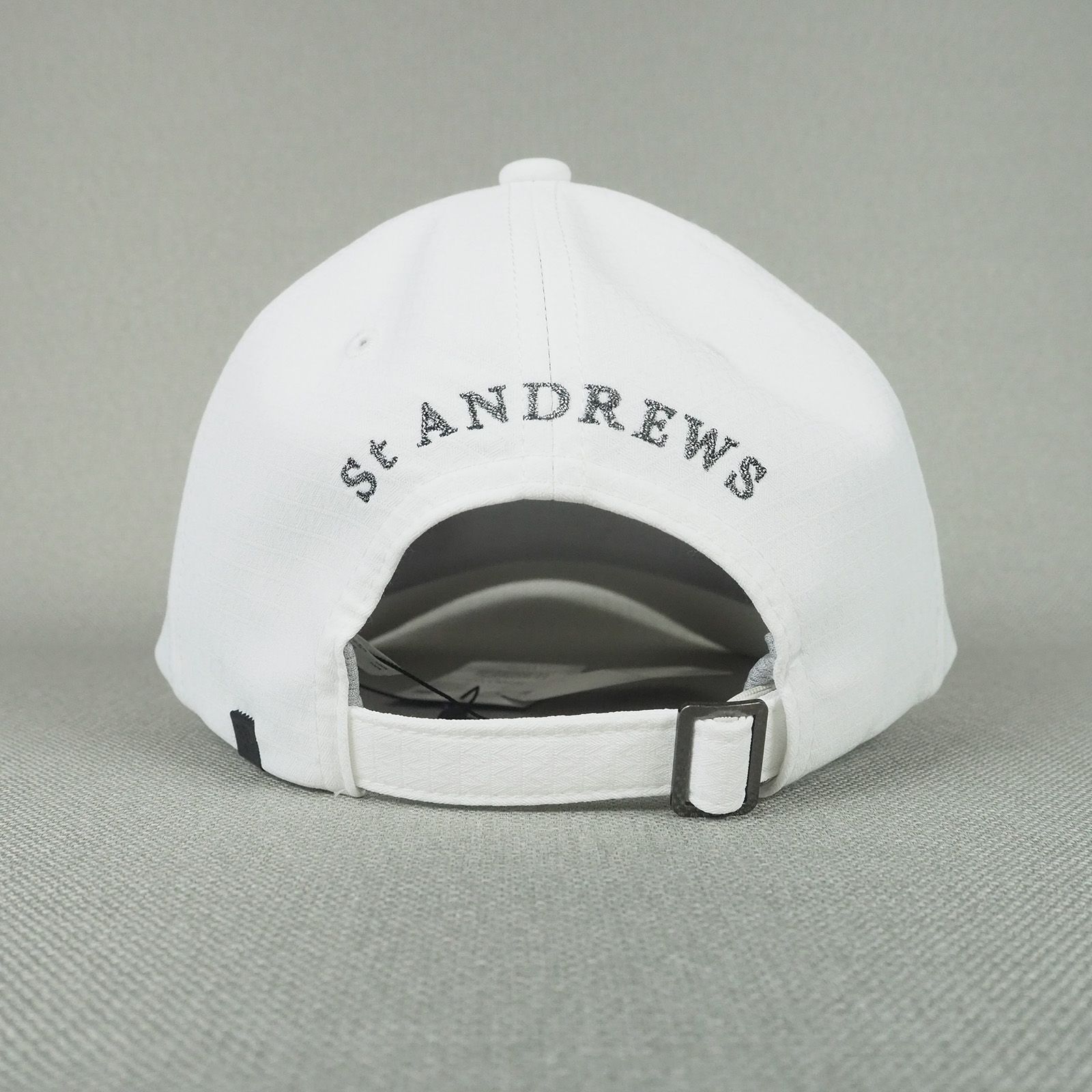 ドビーストレッチ ロゴ キャップ (UNISEX) | ユニセックス ゴルフウェア | WHITE ホワイト (030)