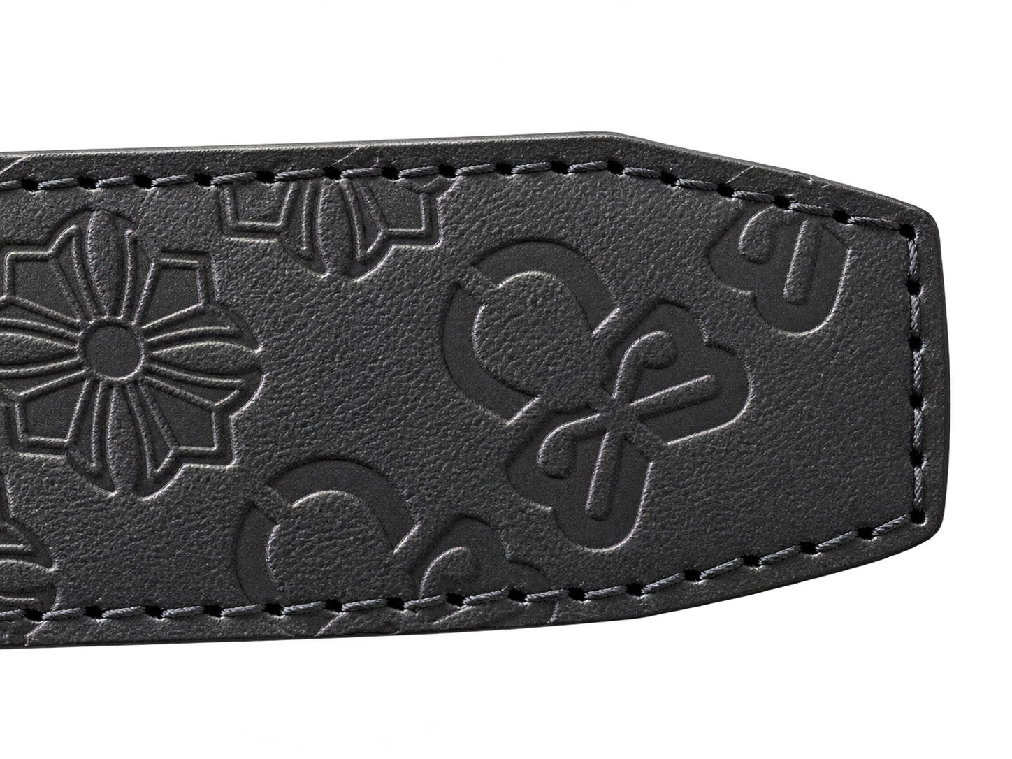 Insignia Emblem Leather Belt | ベルト | ブラック | メンズ | ゴルフ