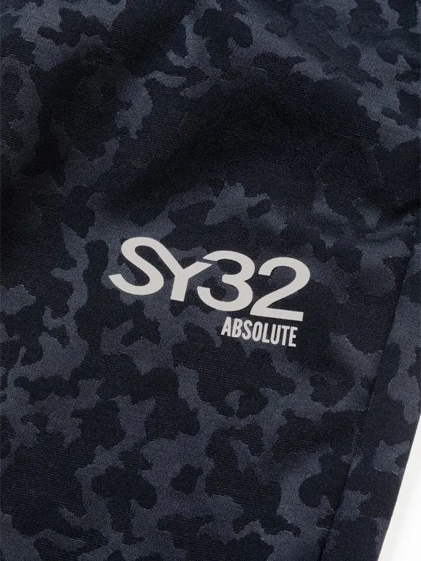 SATIN CAMO JACQUARD PANTS | パンツ | ブラック | メンズ | ゴルフウェア