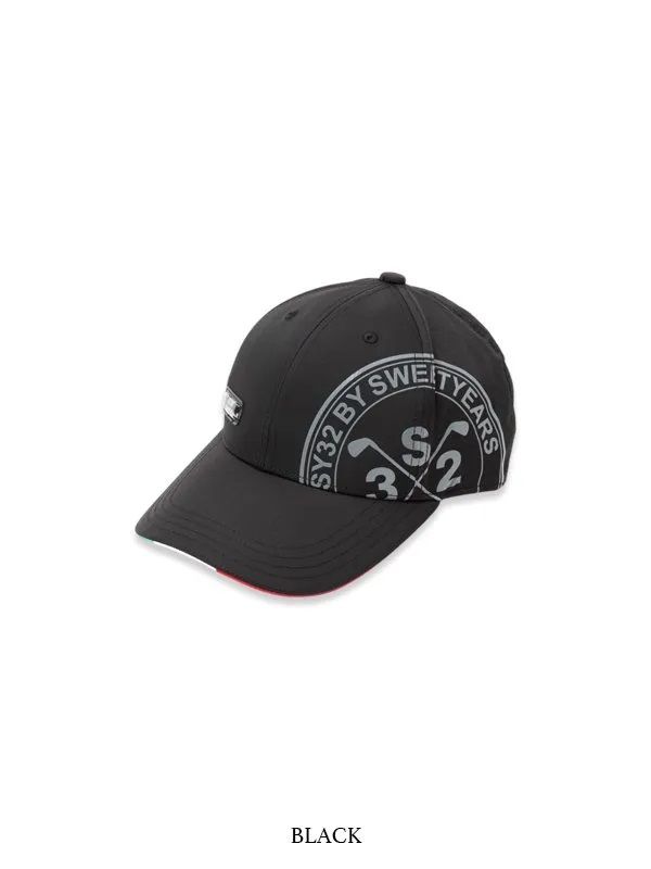 CIRCLE PRINT CAP | キャップ | ブラック | ユニセックス | ゴルフ
