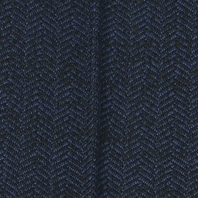 へリンボーン ジャガード ジャージ スラックス ストレッチ パンツ テーパード | ネイビー | メンズ