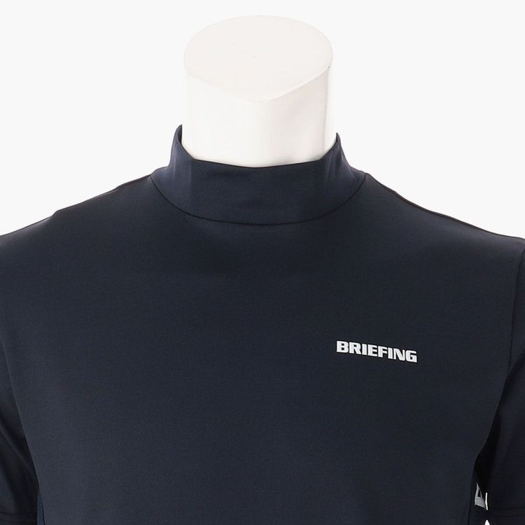 BRIEFING GOLF - MENS SIDE LOGO LINE HIGH NECK | メンズ サイドロゴ