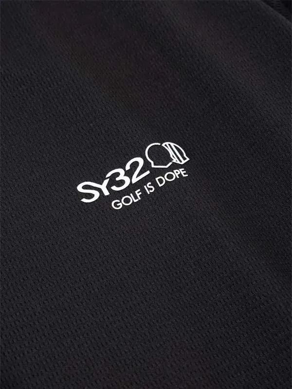 GRAPHIC POINT MOCK | モックネック | ブラック | メンズ | ゴルフウェア