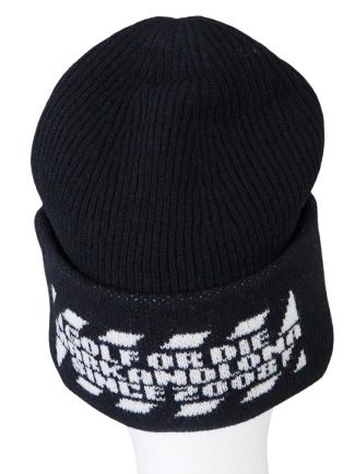 【冬バーゲン★特別送料無料！】 MARK&LONA - Rusty Beanie | ニットキャップ | ブラック | ユニ レディースウェア