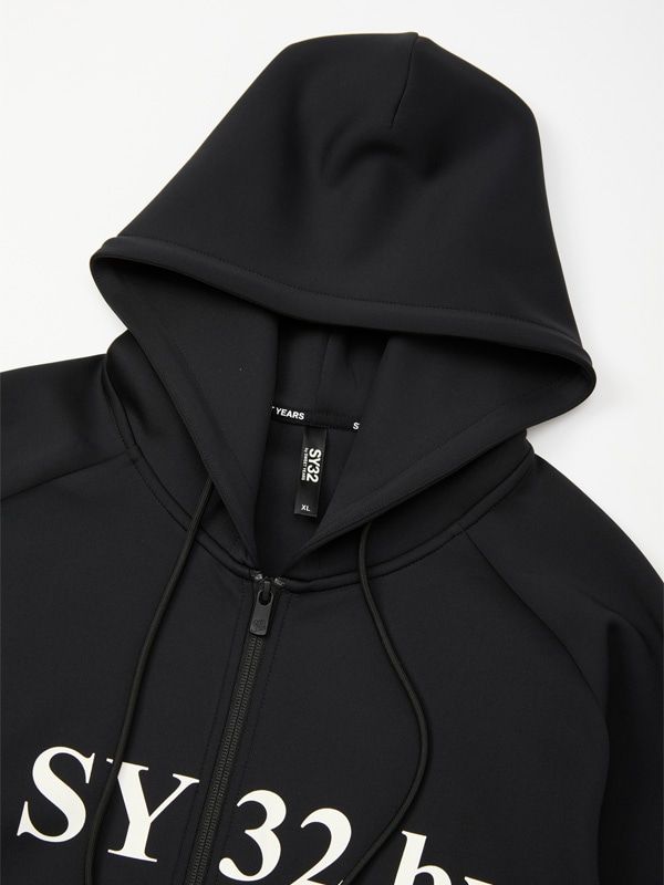 DOUBLEKNIT SEPARATE GRAPHIC ZIP HOODIE  | ブルゾン | ブラック | メンズ | ゴルフウェア