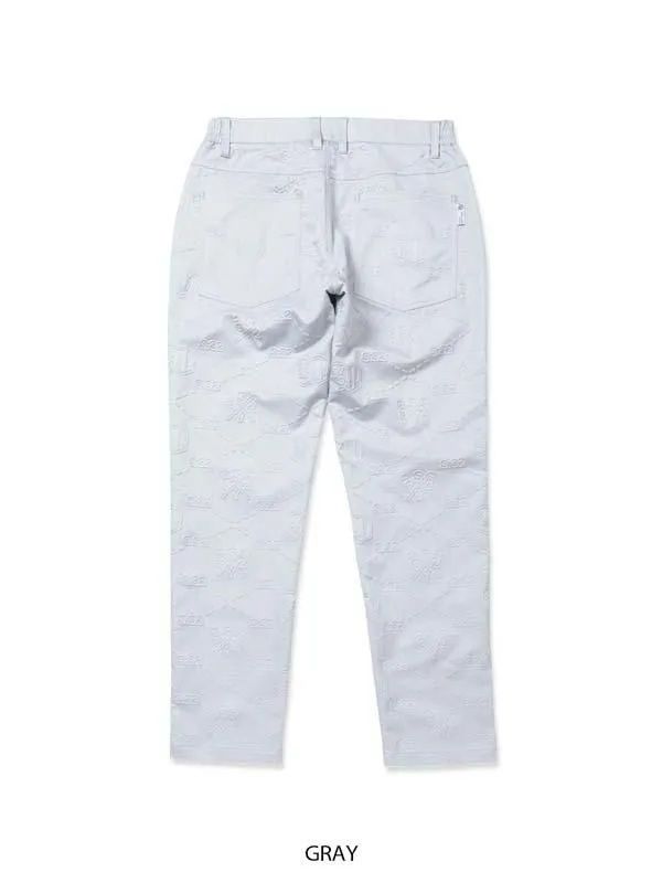 BACK EMBOSS STRETCH PANTS | ロングパンツ | グレー | メンズ | ゴルフウェア