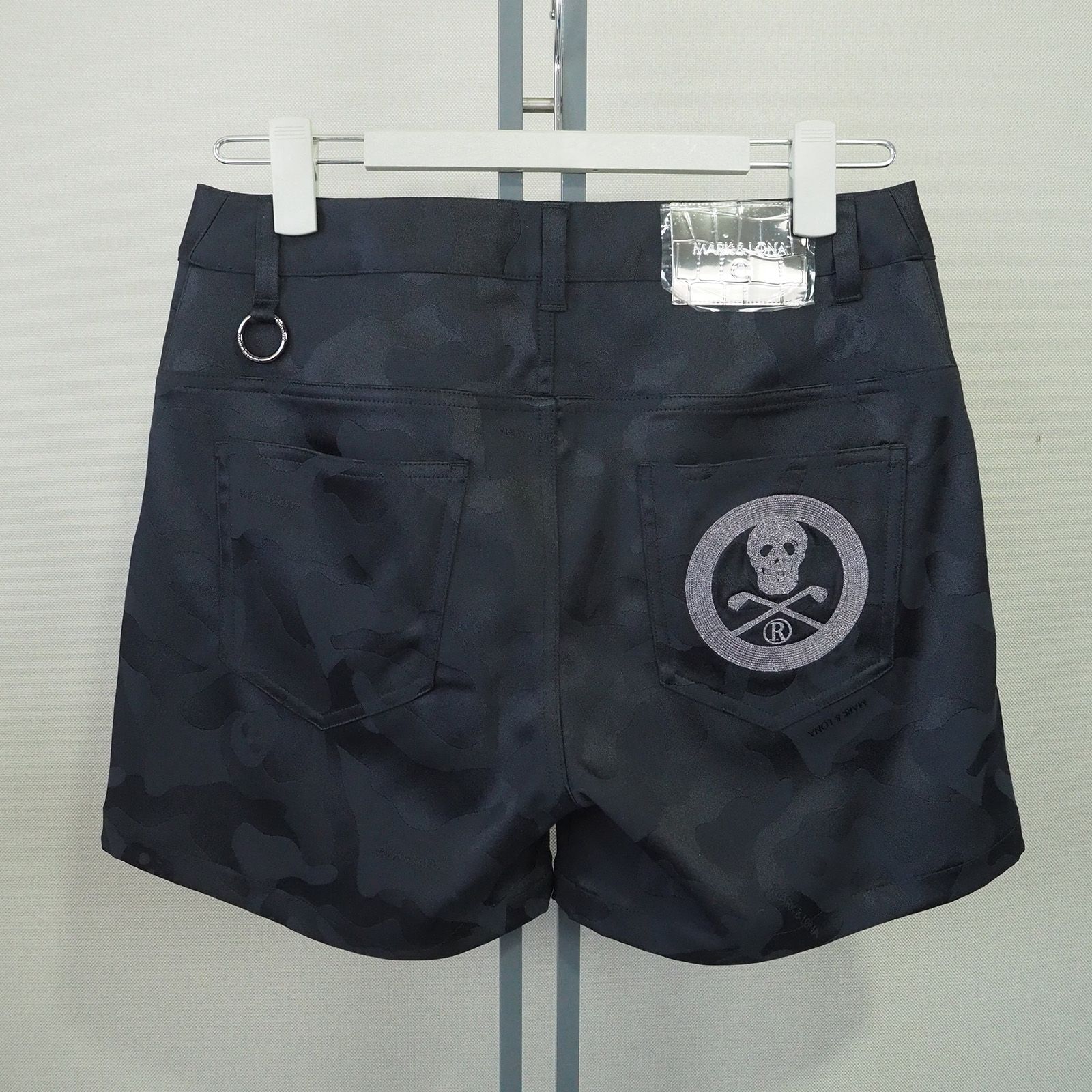 Gauge Roll Up Shorts | ゲージ ロールアップ ショーツ | レディース ゴルフウェア | BLACK ブラック