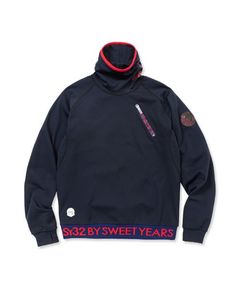 SYG-23A12MI | ハイネック | モックネック | Tシャツ | ネイビー | ゴルフウェア