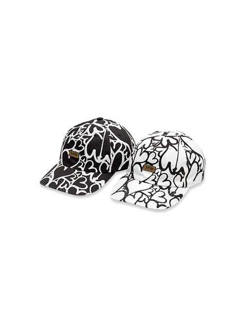 GRAPHIC CAP | キャップ | ブラック | ホワイト | ユニセックス | ゴルフウェア