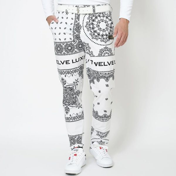 LX BAN PANTS メンズ パンツ | ホワイト | ゴルフウェア