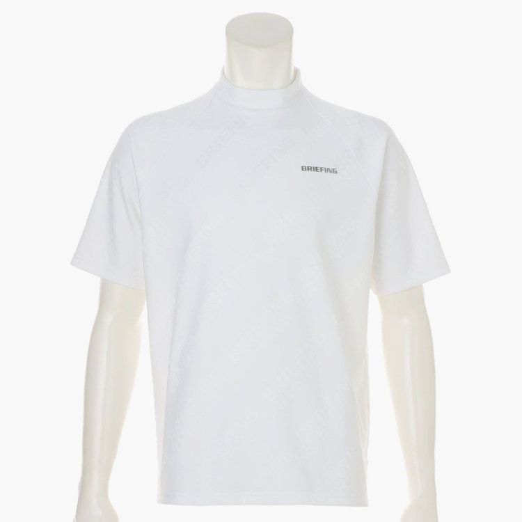 SHADOW LOGO JQ HIGHNECK （リラックスフィット） | ハイネックシャツ | ホワイト | メンズ | ゴルフウェア