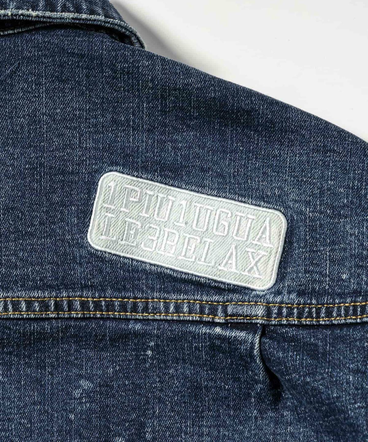 LOGO PATCH DENIM JAKET | ブルゾン | インディゴ | メンズ