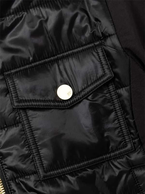 QUILT ＆ STORM FLEECE COMBI BLOUZON | ジャケット | ブラック | レディース | ゴルフウェア