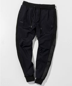 サイドロゴジョガーパンツ WINDSTOPPER プロダクト by GORE-TEX LABS /ウィンドストッパー/ゴアテックス | ロングパンツ | ブラック | メンズ