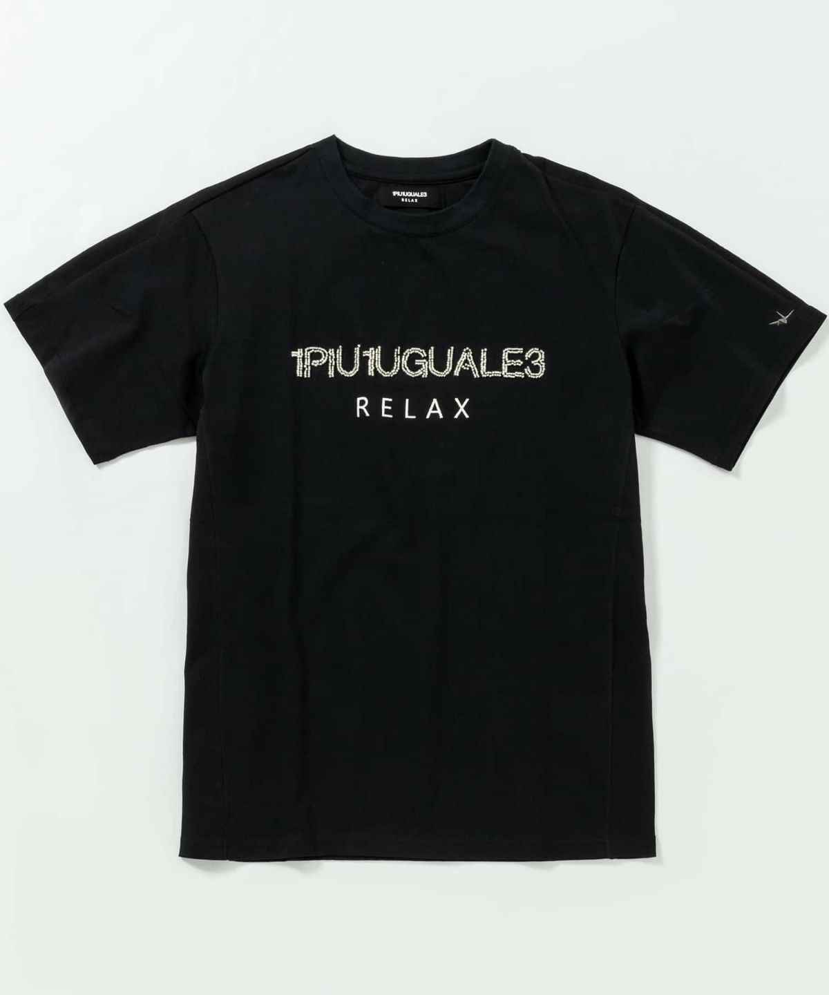 ビーズロゴ半袖Tシャツ | Tシャツ | ブラック | メンズ