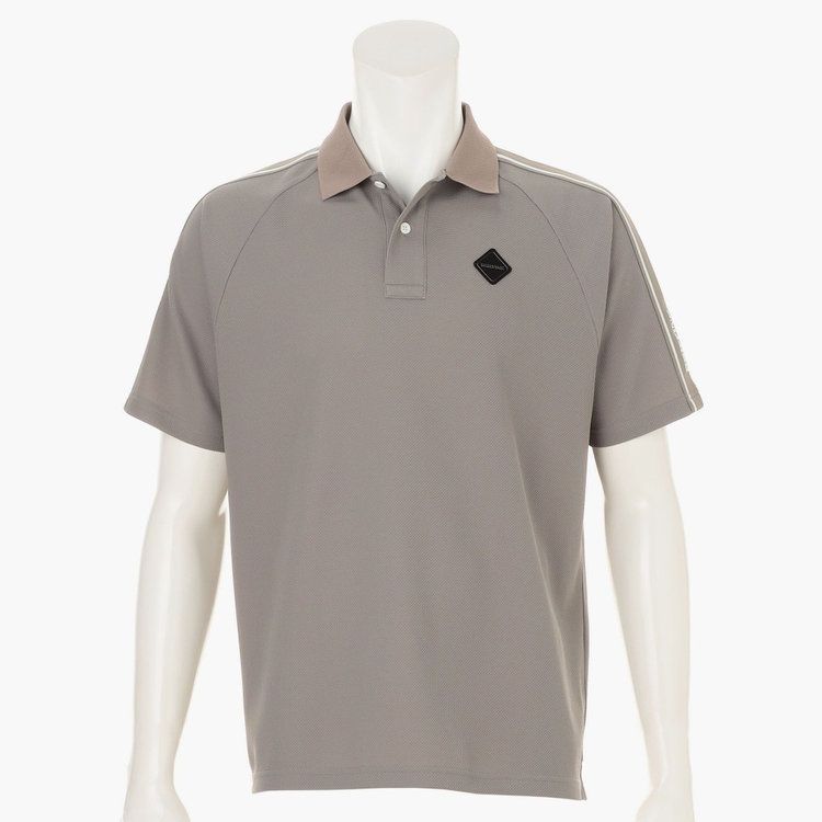 LINE POLO RF | ポロシャツ | ライトブラウン | メンズ | ゴルフウェア