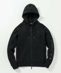 GLITTER ZIP HOODIE | パーカー | ブラック | メンズ